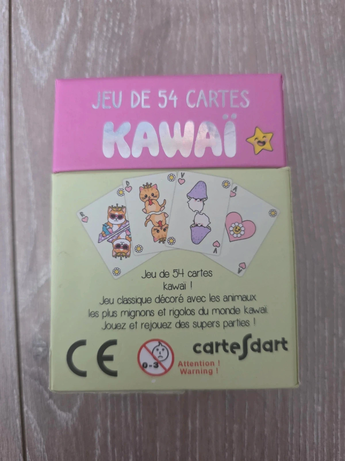 Set van 54 Kawaii-kaarten - Editions Cartes d'art – photo 2